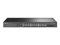 TP-Link JetStream TL-SG3428X-UPS V1 - Commutateur - Géré - 24 x 10/100/1000 + 4 x 10 Gigabit SFP+ - Montable sur rack TL-SG3428X-UPS