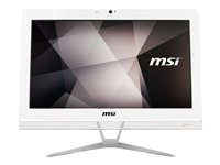 MSI Pro 20EXTS 8GL 067XFR - tout-en-un - Pentium Silver N5000 1.1 GHz - 8 Go - SSD 256 Go - LED 19.5" 9S6-AAC212-080
