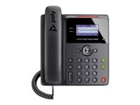 Poly Edge B20 - Téléphone VoIP avec ID d'appelant/appel en instance - à 5 voies capacité d'appel - SIP, SDP - 8 lignes - noir 82M83AA
