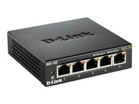 D-Link DGS 105 - Commutateur - 5 x 10/100/1000 - Ordinateur de bureau DGS-105/E